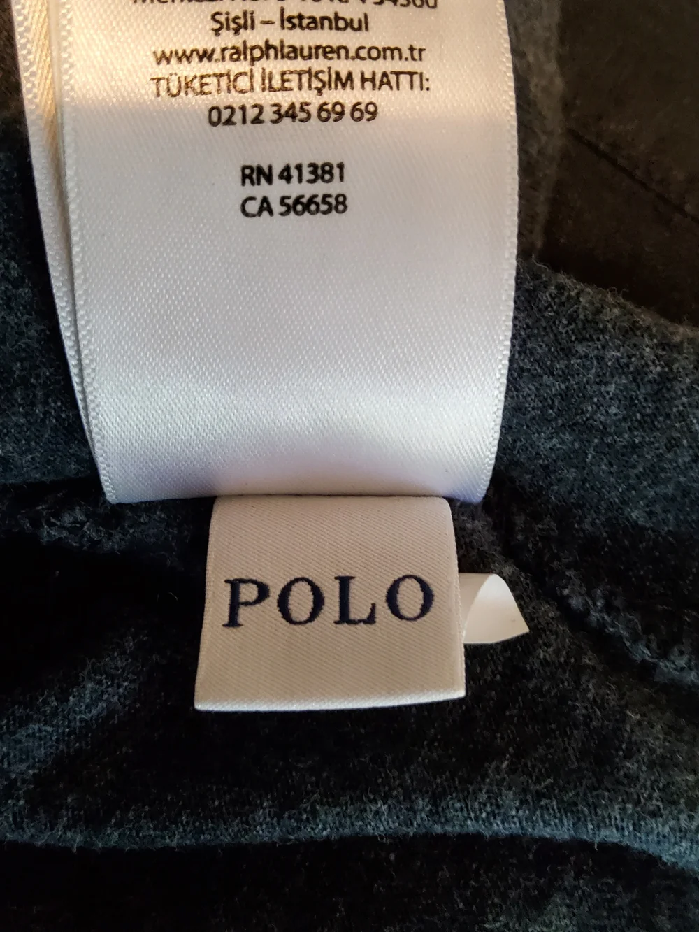 Polo by Ralph Lauren Men's Navy Long-Sleeve Crewneck Shirt